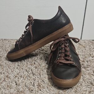 Thursday Boot Company Premier Low Top Sneakers Cacao Leather Sz 10